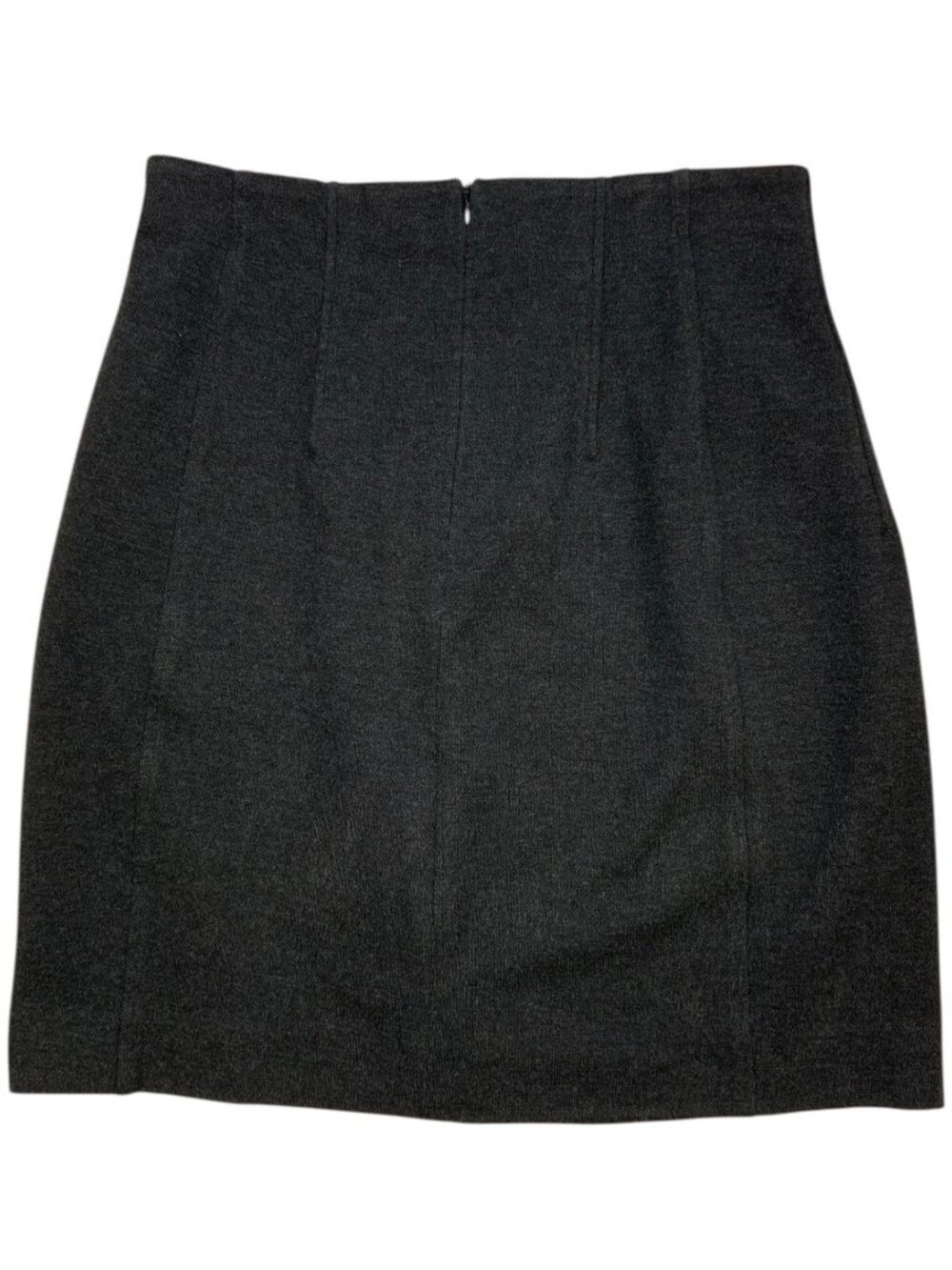 MM Lafleur The Crosby Skirt Textured Ponte 6 Charcoal